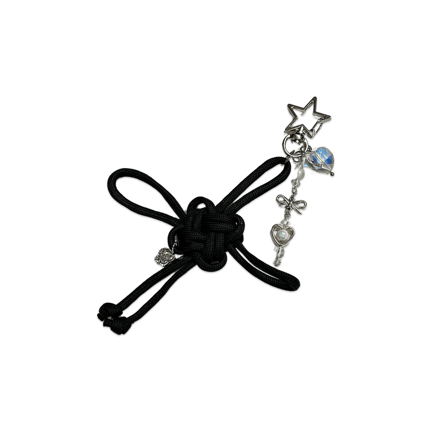 LUCKY KNOT { BLACK } SPECIALTY KEYCHAIN - Usagi x Usagi, LLC - Keychains