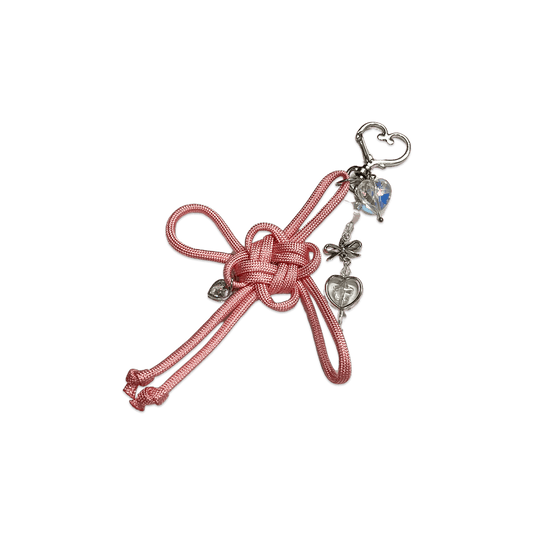 LUCKY KNOT { PINK } SPECIALTY KEYCHAIN - Usagi x Usagi, LLC - Keychains