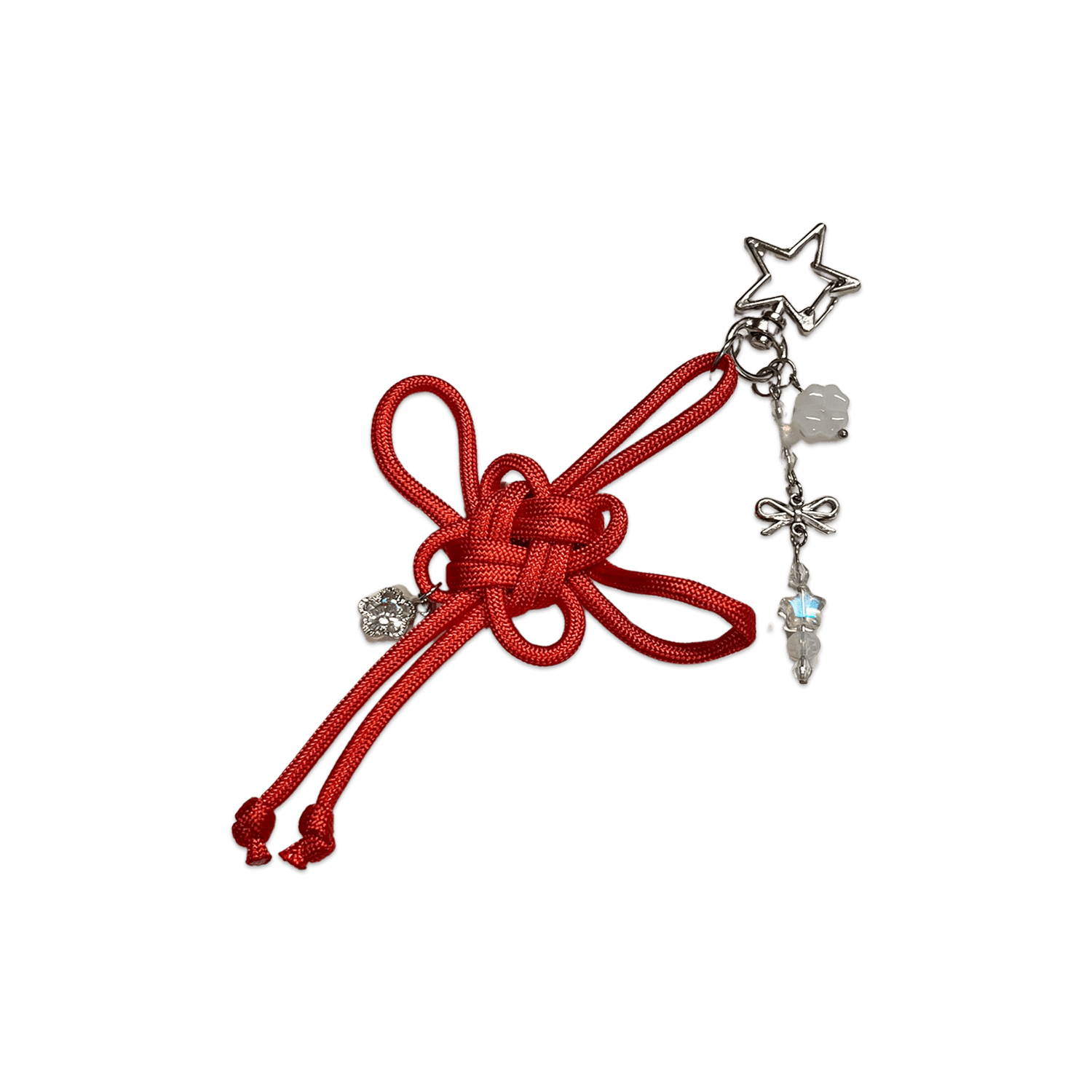 LUCKY KNOT { RED } SPECIALTY KEYCHAIN - Usagi x Usagi, LLC - Keychains