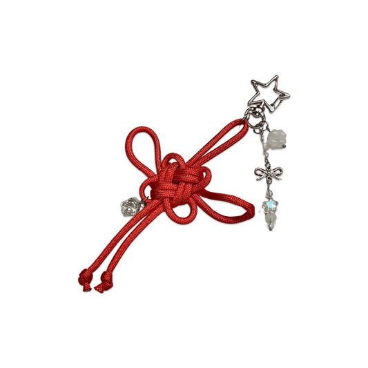 LUCKY KNOT { RED } SPECIALTY KEYCHAIN - Usagi x Usagi, LLC - Keychains