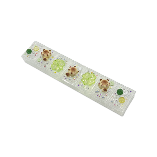 LUCKY KITTY CHARM DECODEN TRINKET BOX - WEEKLY ( 7 DAYS )
