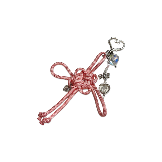 LUCKY KNOT { PINK } SPECIALTY KEYCHAIN