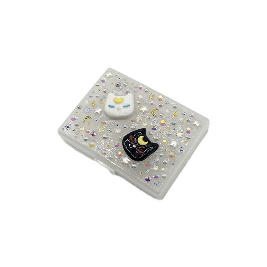 MAGICAL KITTIES { @KELICOSTUDIO COLLAB } TRINKET BOX - ADJUSTABLE POCKETS - Usagi x Usagi, LLC - Accessories