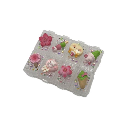MATCHA BABY TRINKET BOX - 8 POCKETS