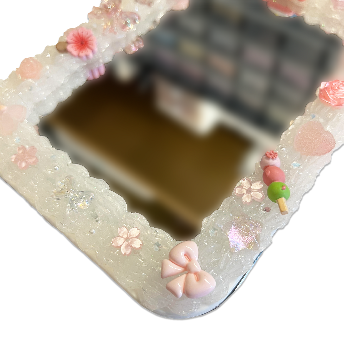 PINK BUNNY WHIPPED DECODEN MIRROR