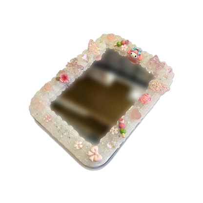 PINK BUNNY WHIPPED DECODEN MIRROR