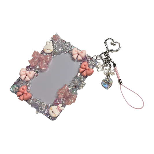 PINK BOW MIFF BUNNY DECODEN TOPLOADER { MISSMELONSODA COLLAB }