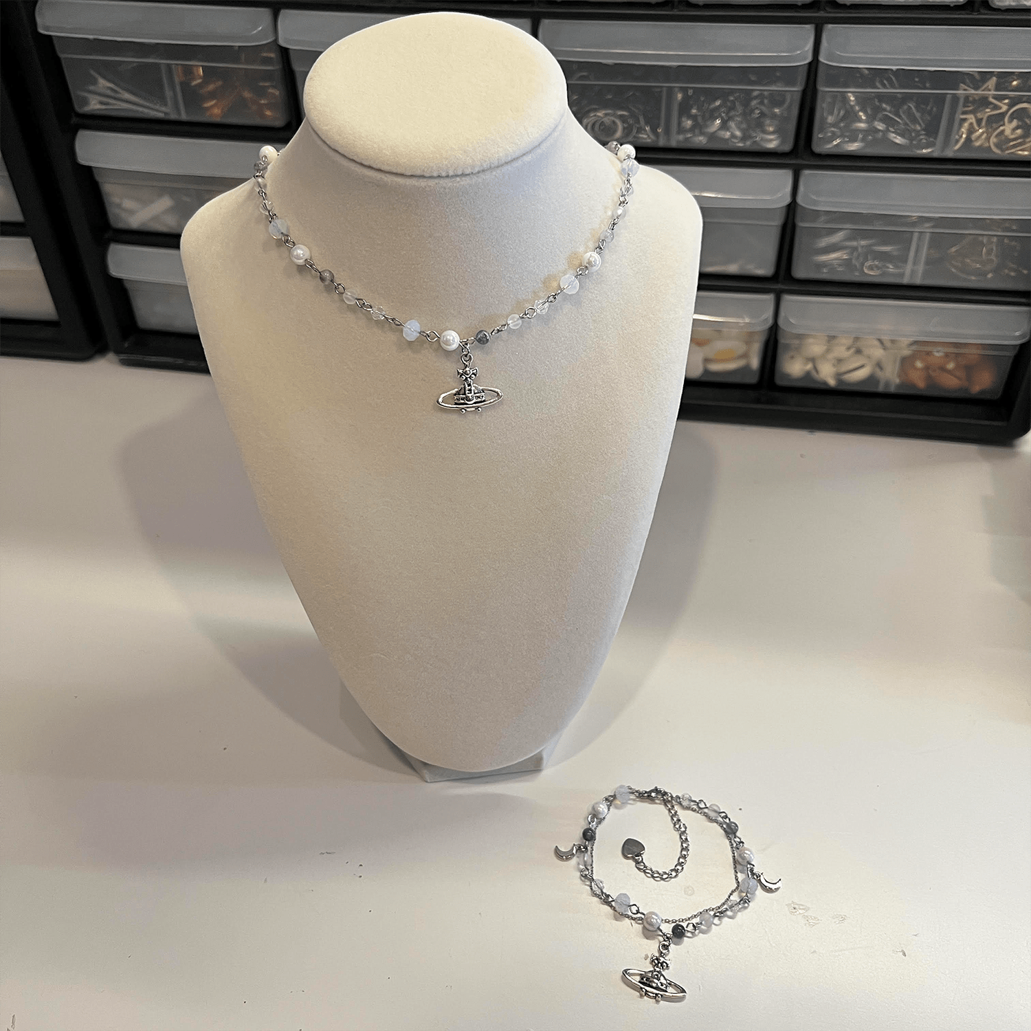 NANA OSAKI { NANA - INSPIRED } NECKLACE & BRACELET - JEWELRY SET - Usagi x Usagi, LLC - Jewelry