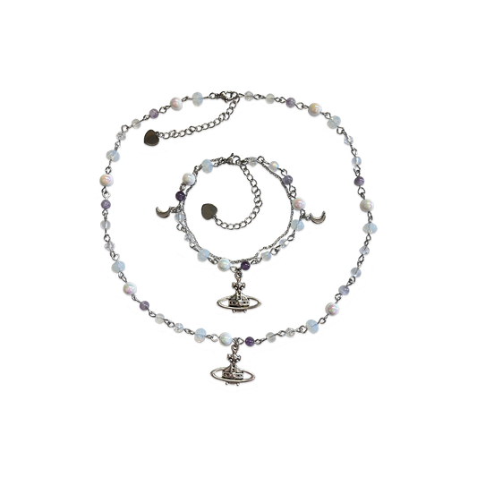 NANA OSAKI { NANA-INSPIRED } NECKLACE & BRACELET - JEWELRY SET