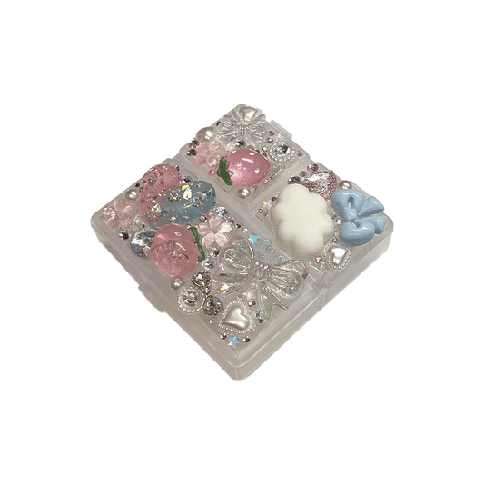 PASTEL DREAMS { BLUE / PINK } DECODEN TRINKET BOX - 3 POCKET - Usagi x Usagi, LLC - Accessories