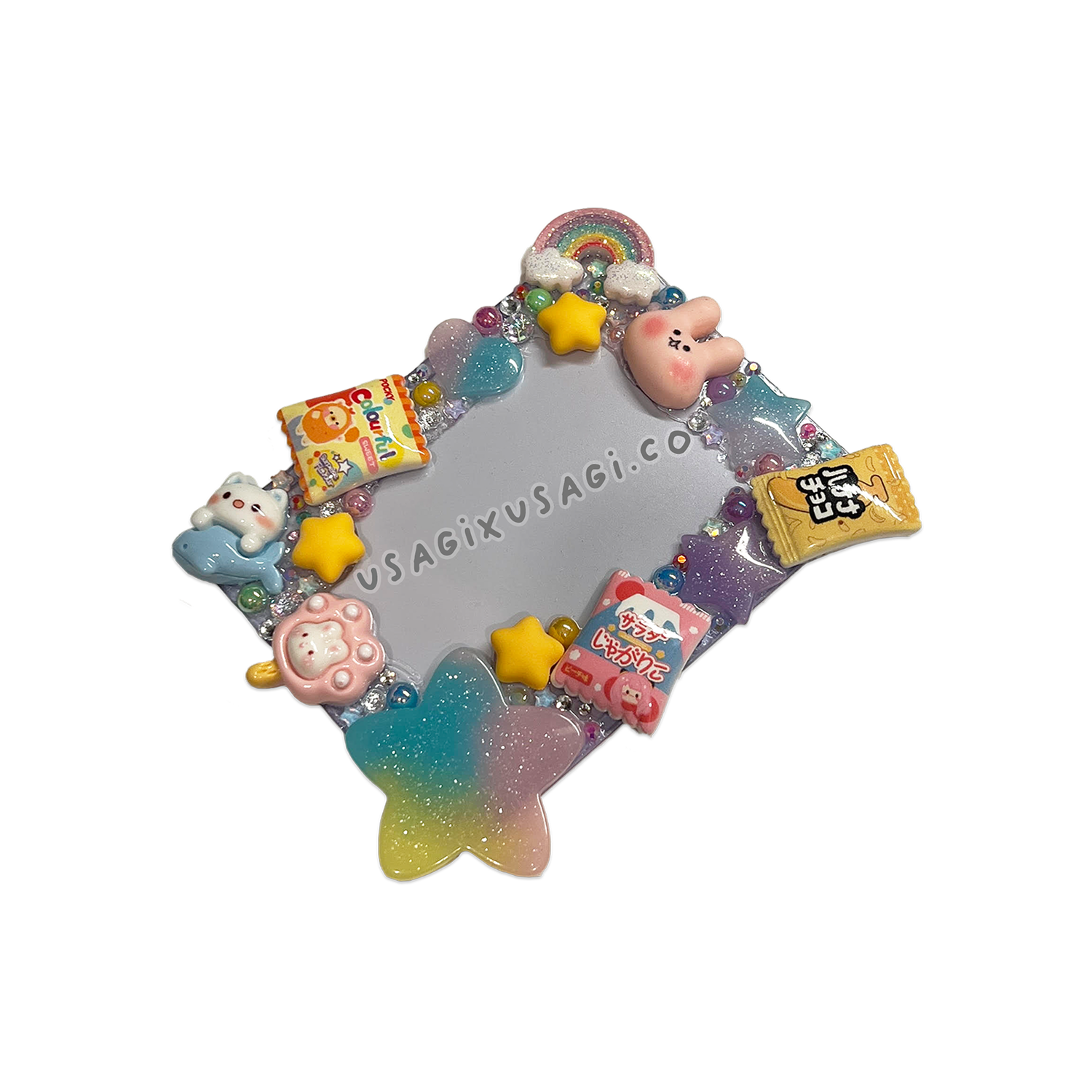 PASTEL RAINBOW BUNNY SNACK TIME DECODEN TOPLOADER - Usagi x Usagi, LLC - Accessories