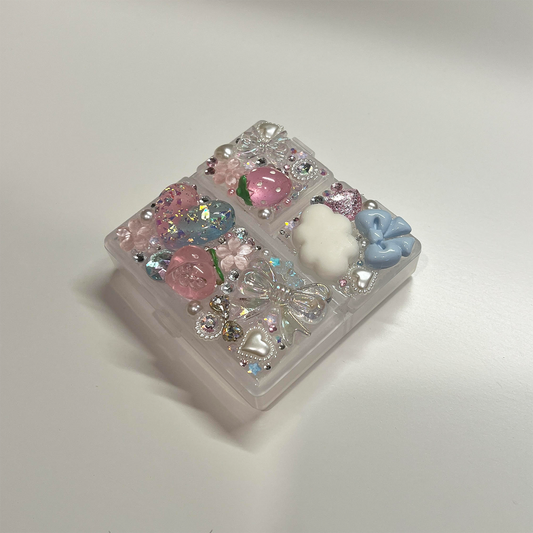 PASTEL DREAMS { BLUE / PINK } DECODEN TRINKET BOX - 3 POCKET