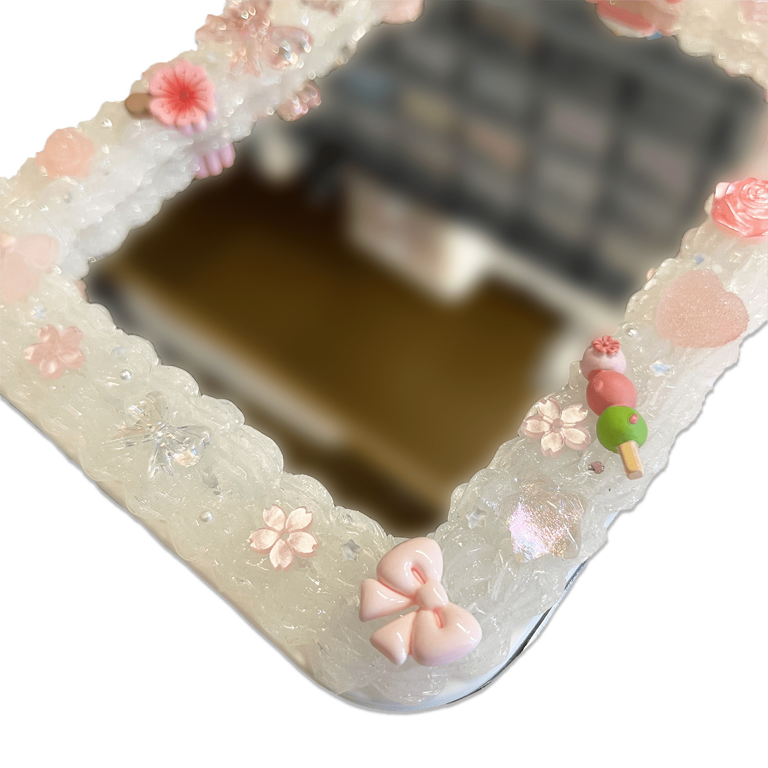 PINK BUNNY WHIPPED DECODEN MIRROR - Usagi x Usagi, LLC - Accessories
