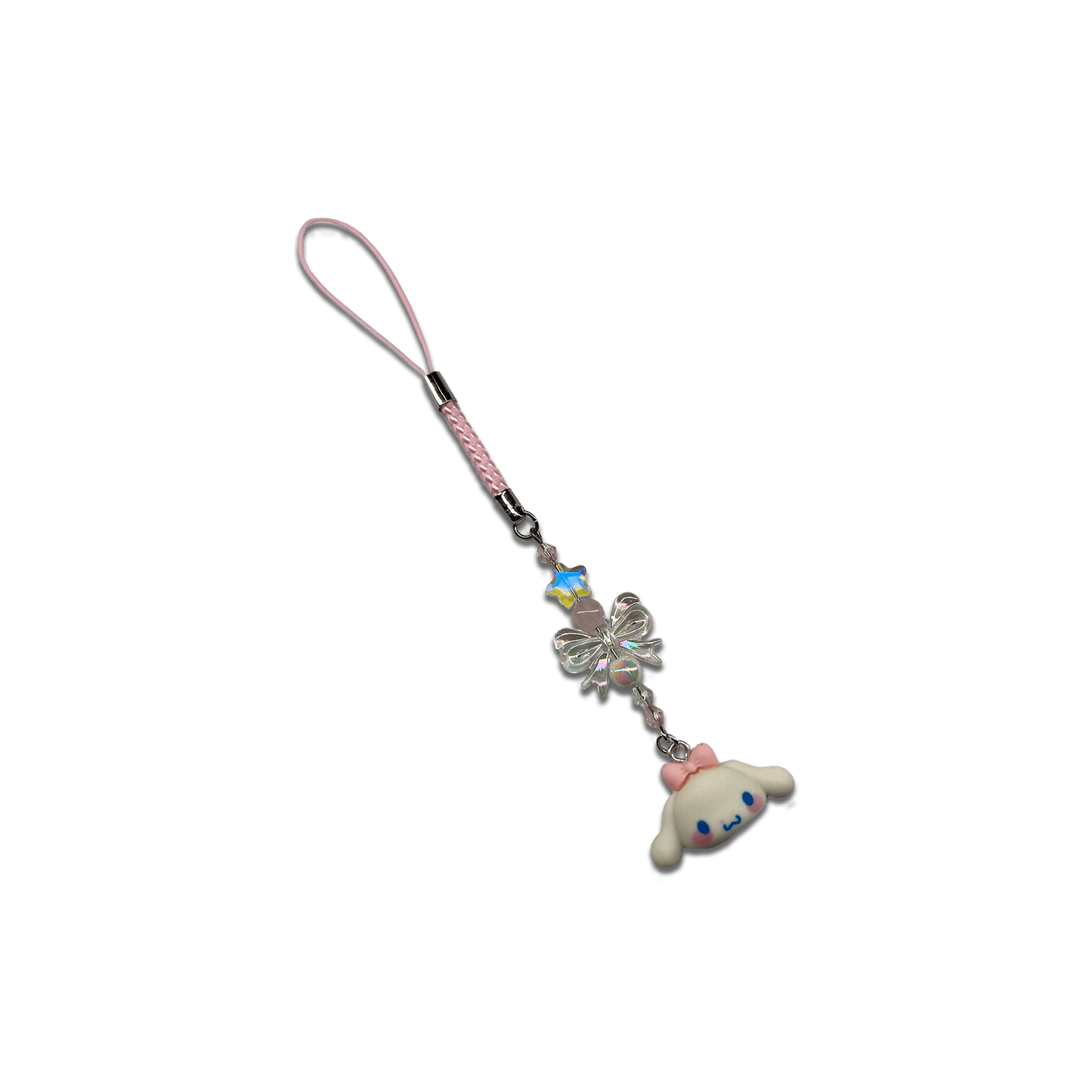 PINK DREAMY PUPPY SPECIALTY PHONE CHARM - Usagi x Usagi, LLC - Keychains