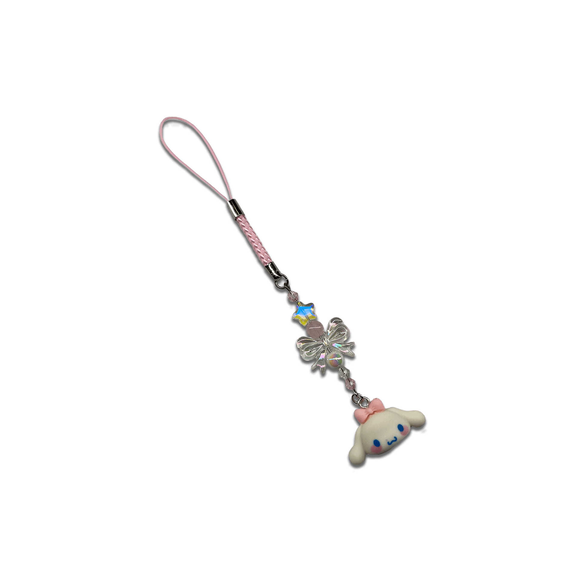 PINK DREAMY PUPPY SPECIALTY PHONE CHARM - Usagi x Usagi, LLC - Keychains