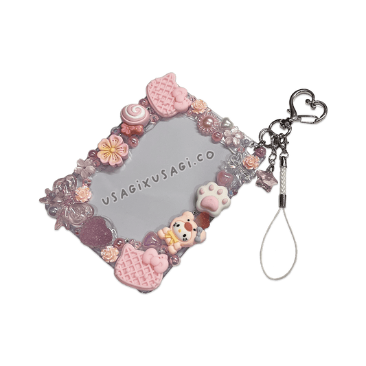 PINK WAFFLE KITTY GARDEN DECODEN TOPLOADER - Usagi x Usagi, LLC - Accessories