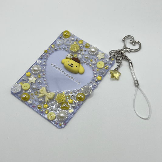 PUDDING PUP HEART FRAME DECODEN TOPLOADER - Usagi x Usagi, LLC - Accessories