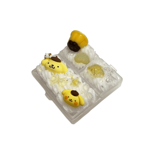 PUDDING PUPPY DECODEN TRINKET BOX - 3 POCKET - Usagi x Usagi, LLC - Accessories