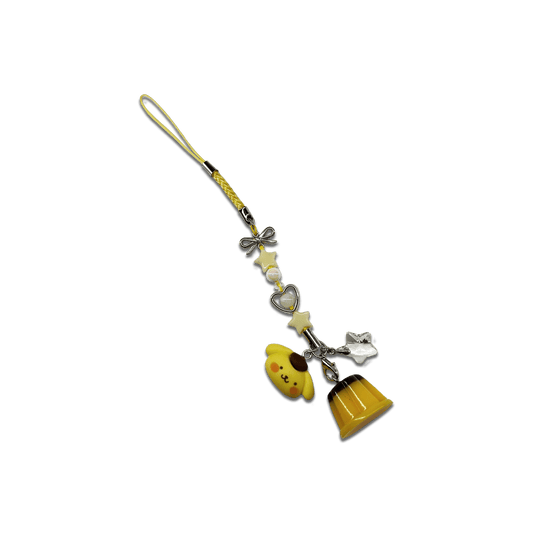 PUDDING PUPPY SPECIALTY PHONE CHARM - Usagi x Usagi, LLC - Keychains