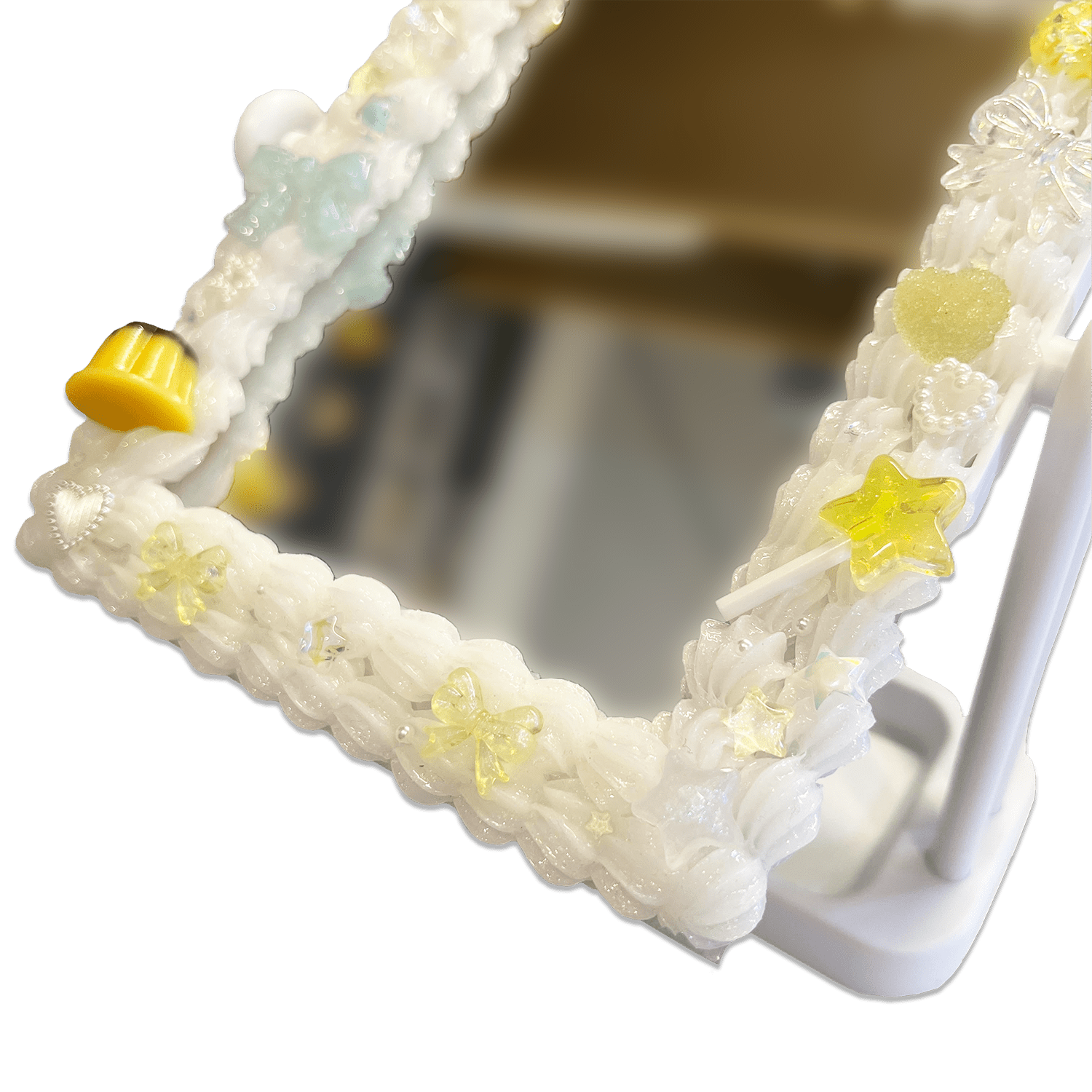 PUDDING PUPPY WHIPPED DECODEN MIRROR + JEWELRY TRAY - Usagi x Usagi, LLC - Accessories