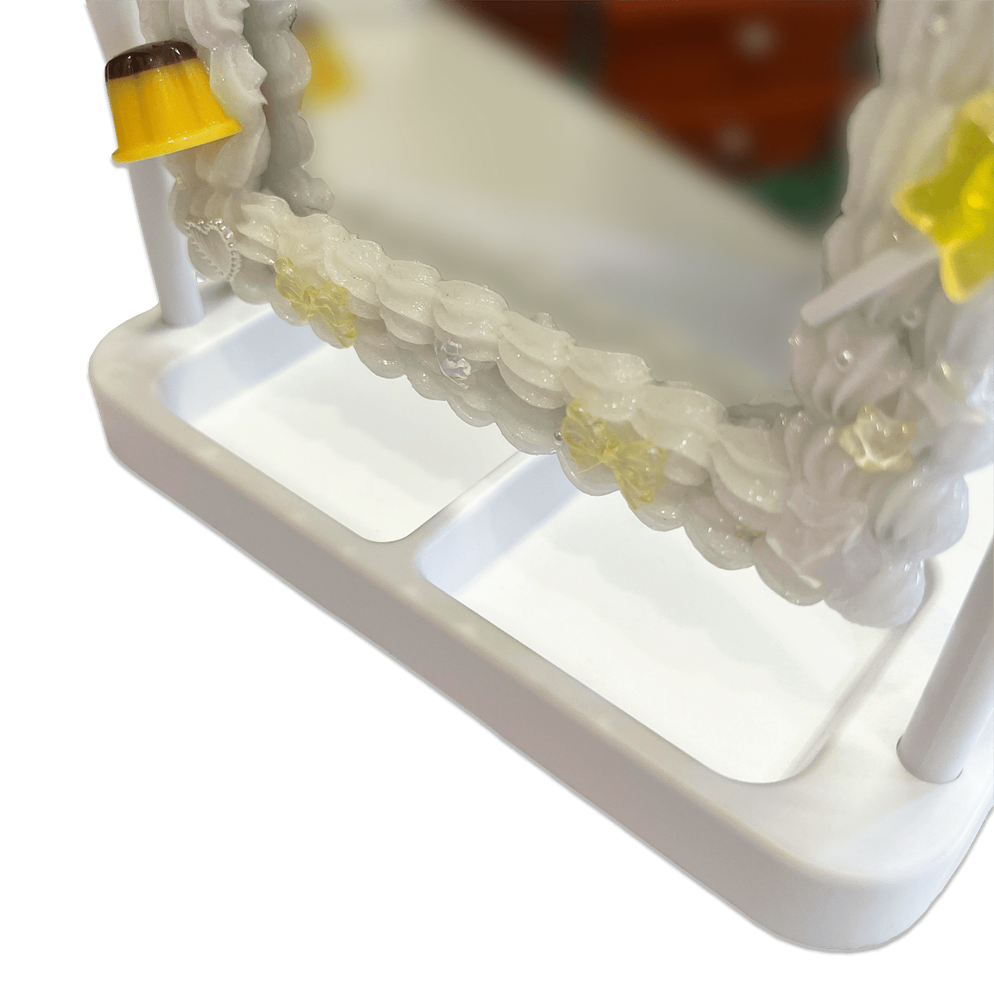 PUDDING PUPPY WHIPPED DECODEN MIRROR + JEWELRY TRAY - Usagi x Usagi, LLC - Accessories