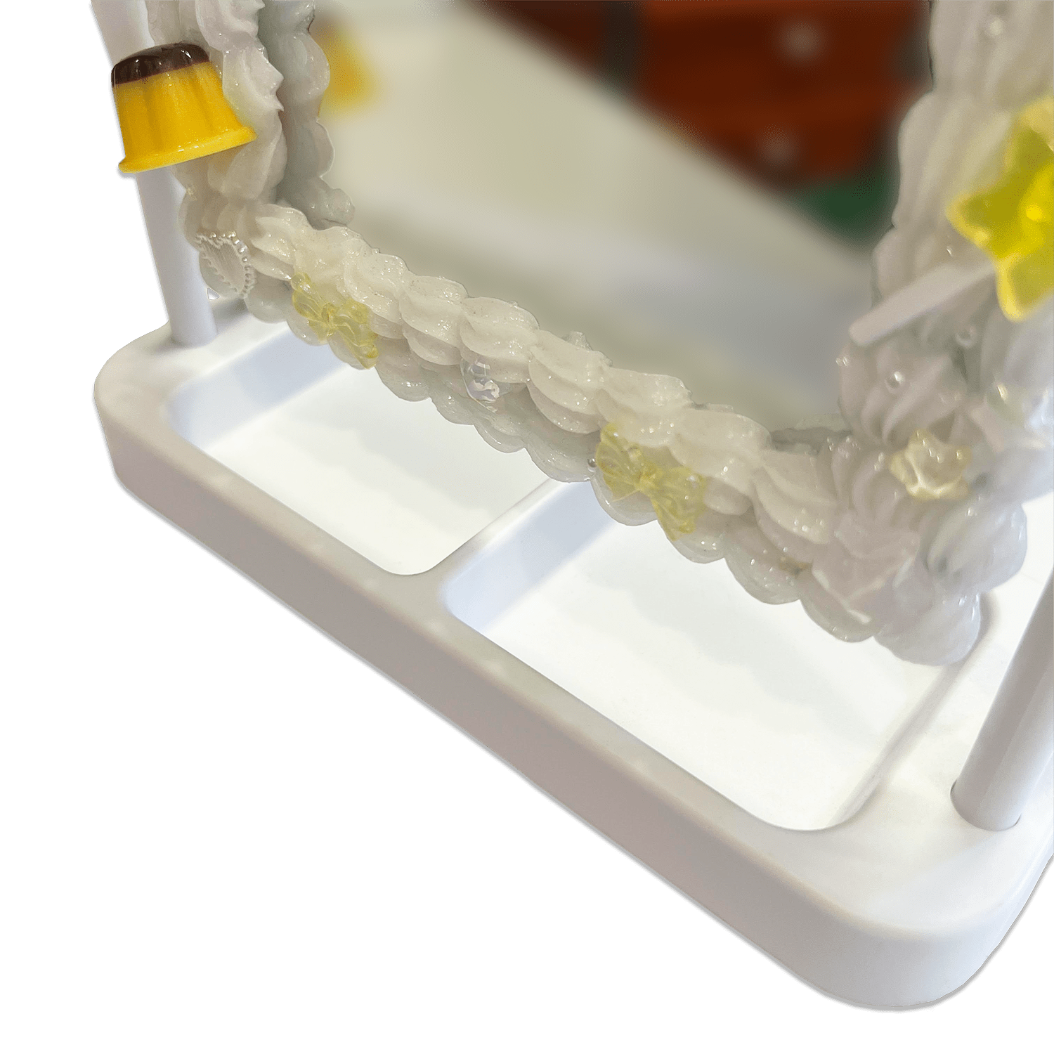 PUDDING PUPPY WHIPPED DECODEN MIRROR + JEWELRY TRAY - Usagi x Usagi, LLC - Accessories