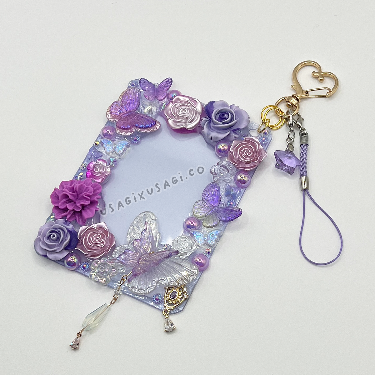 { ENCHANTRESS FAIRY SERIES } PURPLE ROSE GARDEN DECODEN TOPLOADER