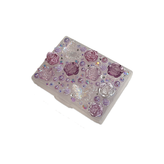 FAIRY GARDEN { PURPLE } TRINKET BOX - ADJUSTABLE POCKETS