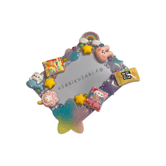 PASTEL RAINBOW BUNNY SNACK TIME DECODEN TOPLOADER