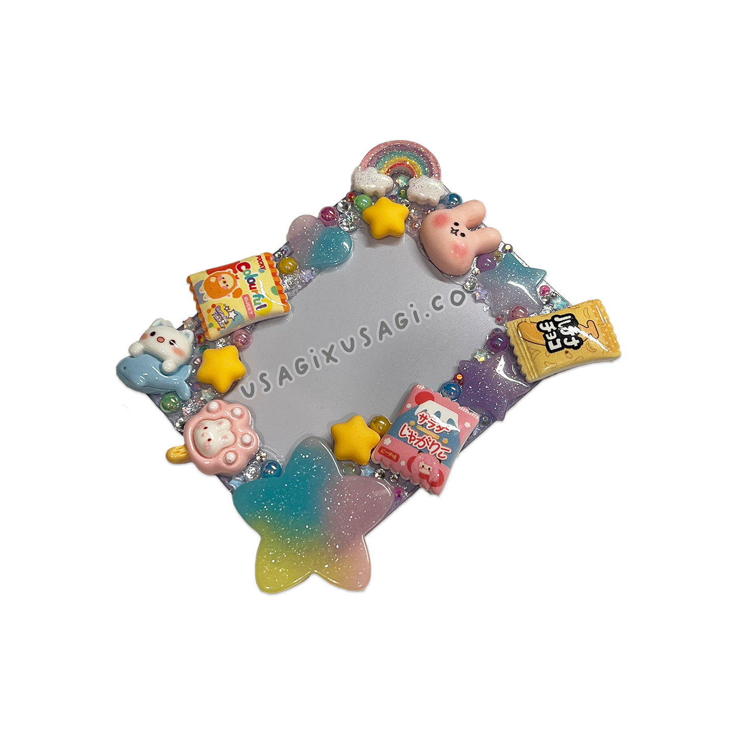 PASTEL RAINBOW BUNNY SNACK TIME DECODEN TOPLOADER