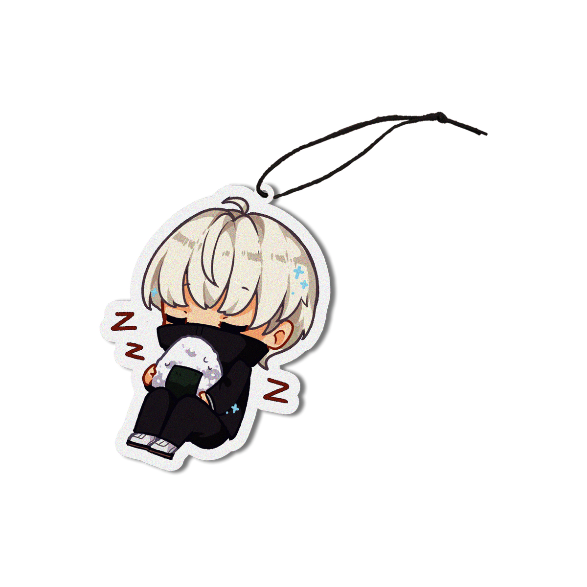 Toge Rice Ball Language RICE BALL BOI CAR AIR FRESHENER - LITCHI – Usagi x Usagi, LLC