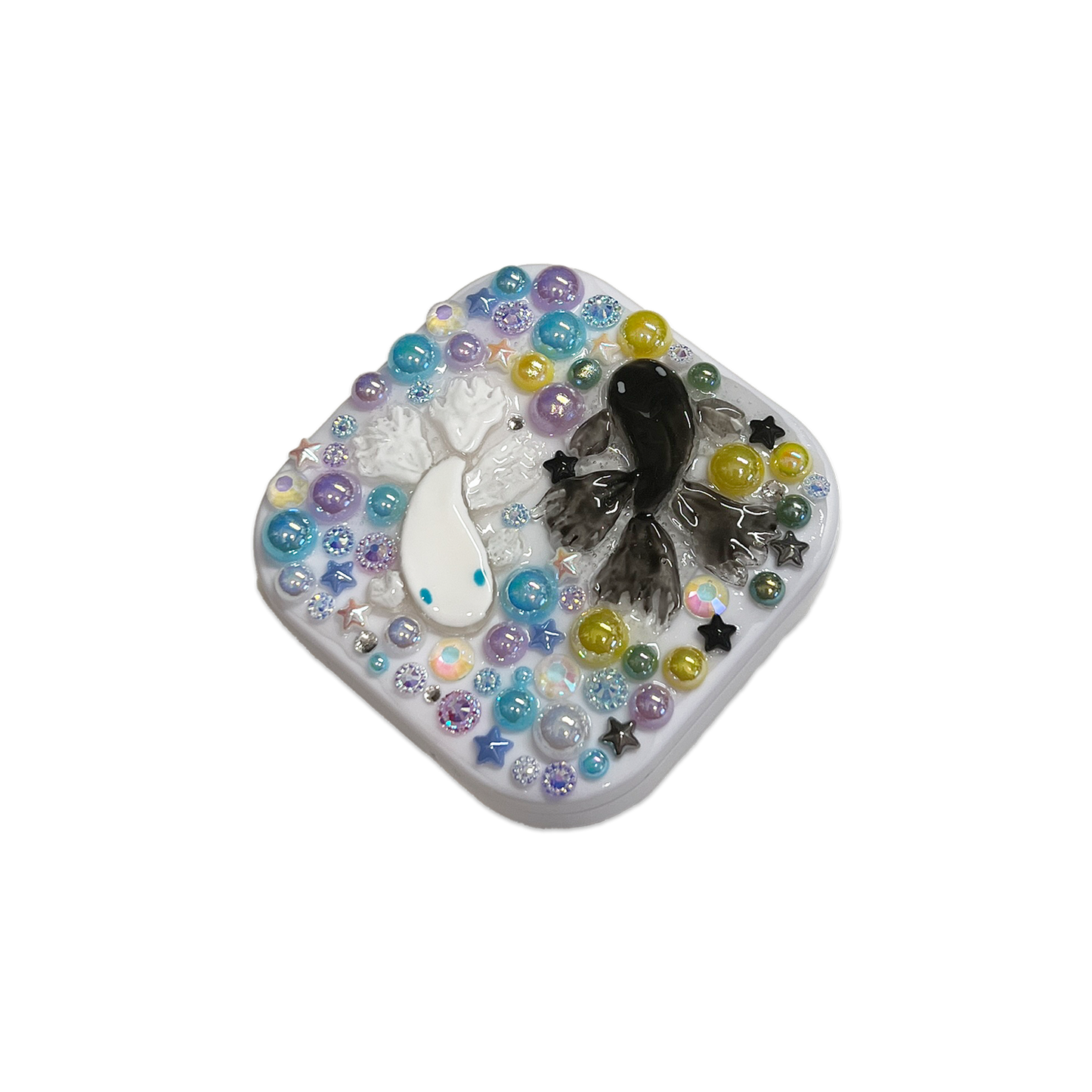 SATOSUGU FISH DECODEN SQUARE COMPACT MIRROR