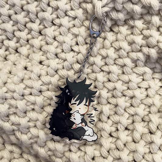 SHADOW PUP KING ACRYLIC KEYCHAIN