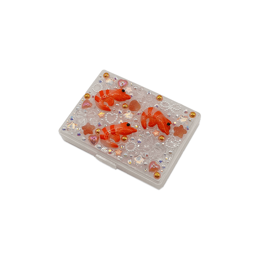 SHRIMPCORE TRINKET BOX - ADJUSTABLE POCKETS - Usagi x Usagi, LLC - Accessories