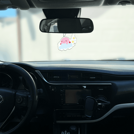 SLEEPING KIRBS CAR AIR FRESHENER - LAVENDER - Usagi x Usagi, LLC - Air Freshener