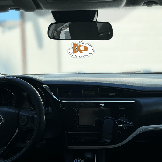 SLEEPING KUMA CAR AIR FRESHENER - HONEYDEW - Usagi x Usagi, LLC - Air Freshener