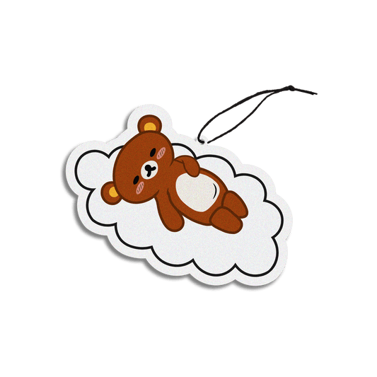 SLEEPING KUMA CAR AIR FRESHENER - HONEYDEW - Usagi x Usagi, LLC - Air Freshener