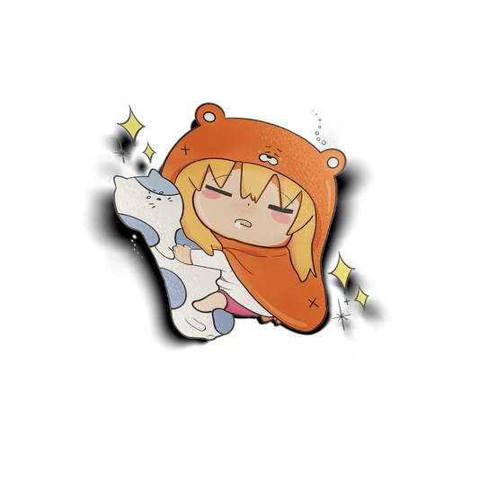 SLEEPING UMARU VINYL STICKER - Usagi x Usagi, LLC - Stickers