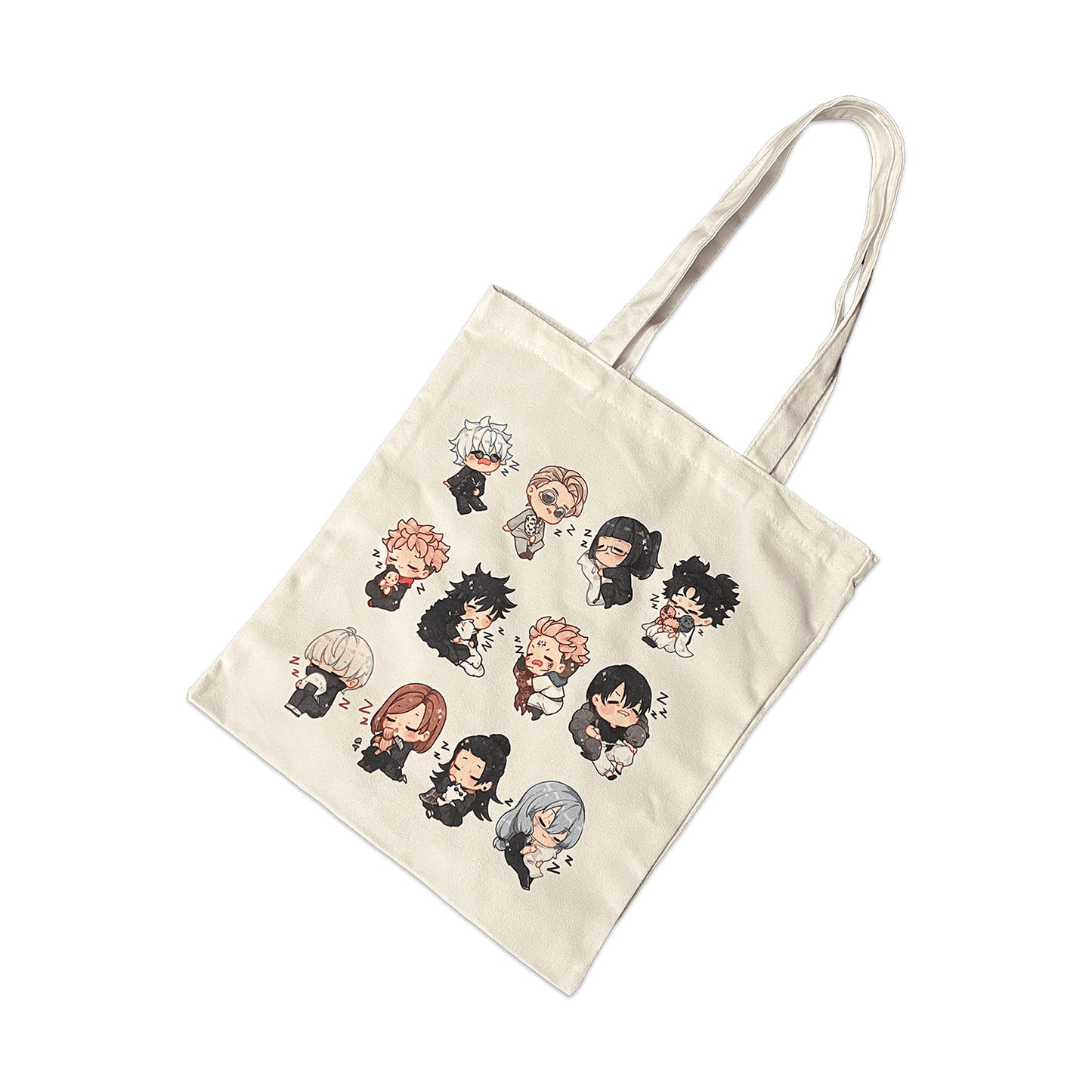 SLEEPY CURSED FRIENDS TOTE BAG { UPDATED } - Usagi x Usagi, LLC - Accessories