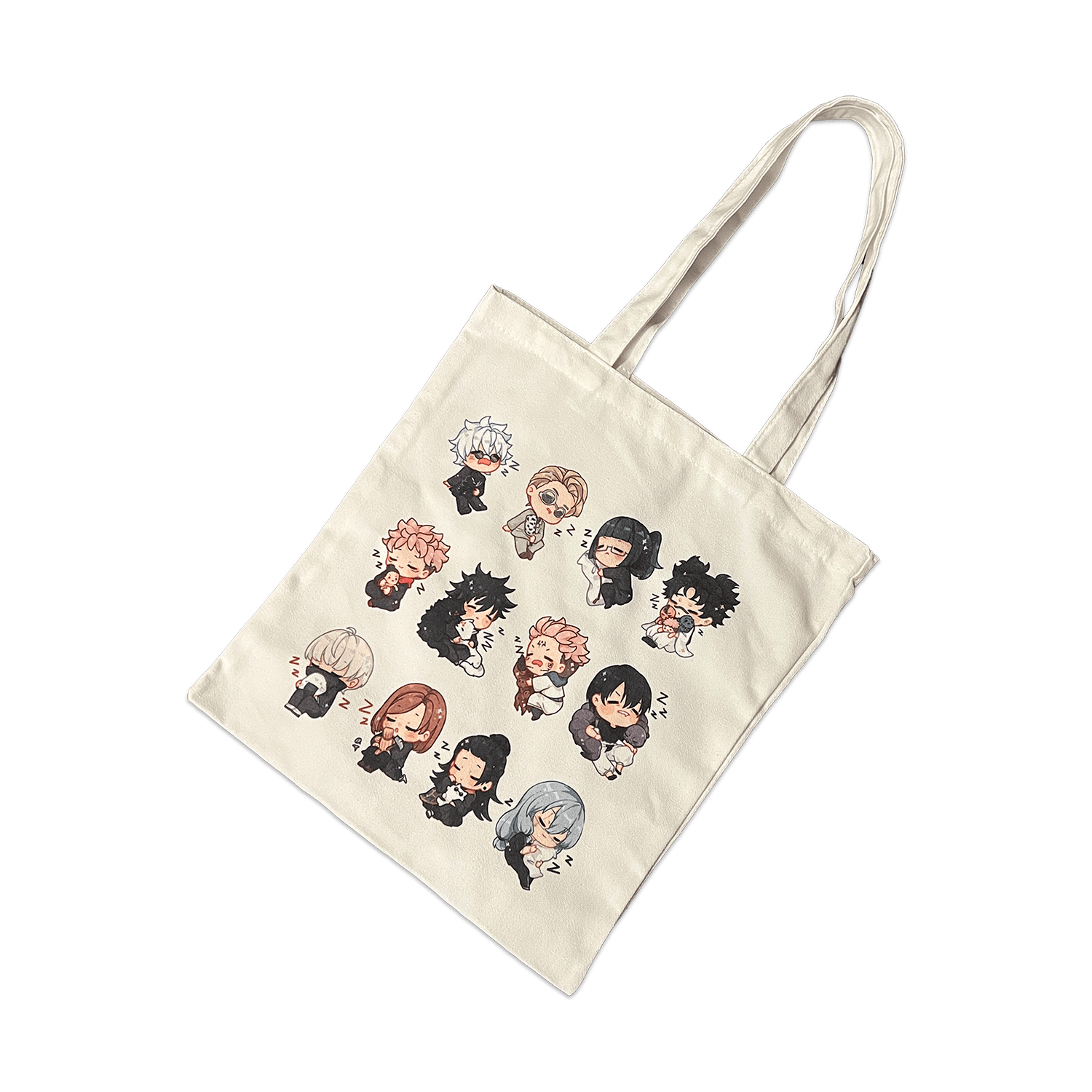 SLEEPY CURSED FRIENDS TOTE BAG { UPDATED } - Usagi x Usagi, LLC - Accessories