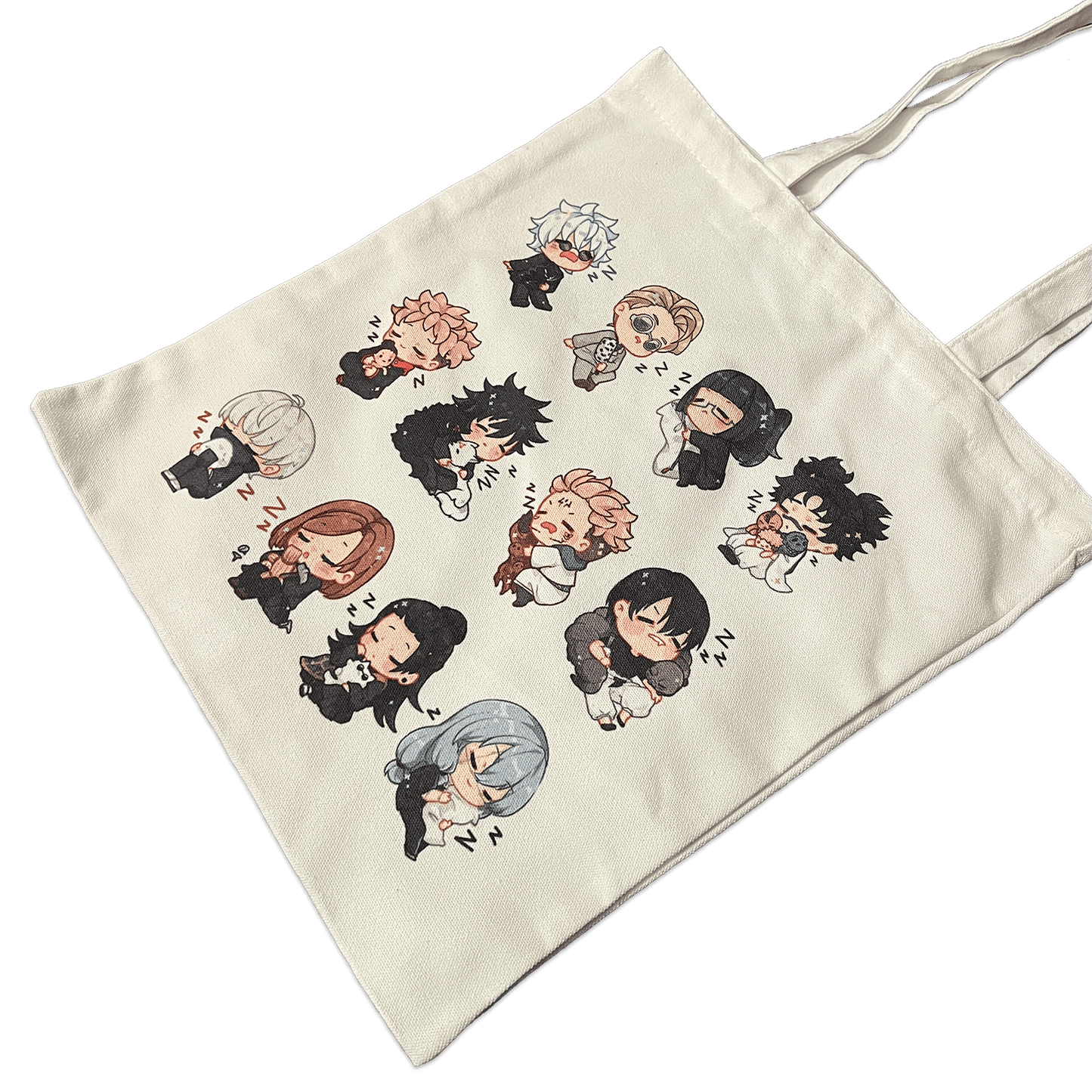 SLEEPY CURSED FRIENDS TOTE BAG { UPDATED } - Usagi x Usagi, LLC - Accessories