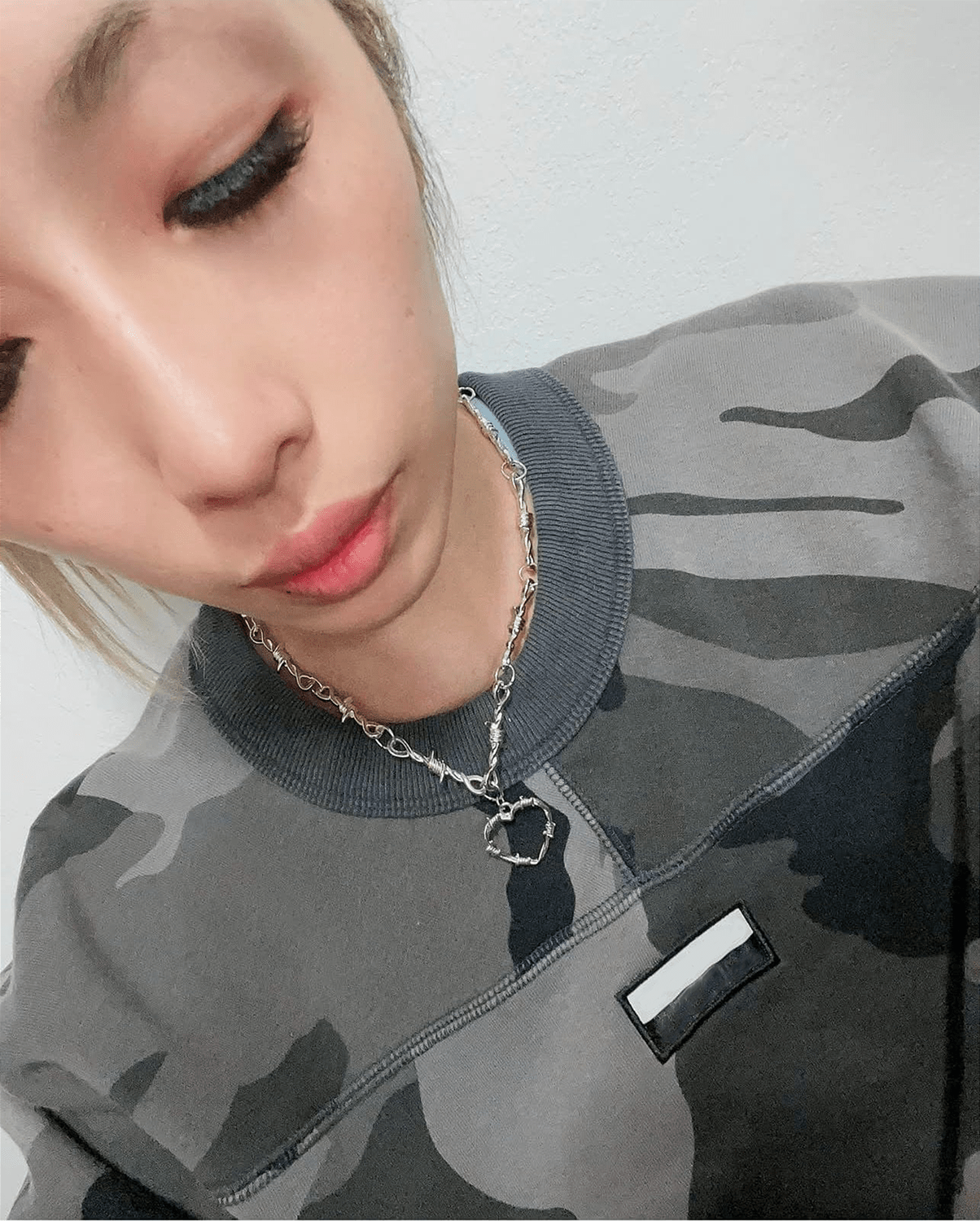 SOFT BUT DEADLY BARBED HEART NECKLACES { METAL HEART } — kawaii Jewelry by Usagi x Usagi, LLC, cute decorative accessory