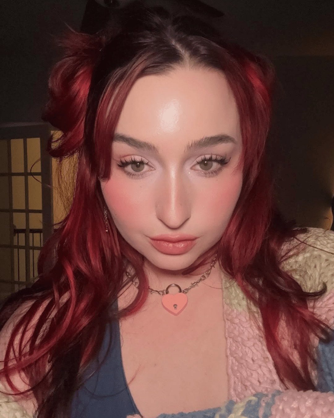 SOFT BUT DEADLY BARBED HEART NECKLACES { PINK HEART LOCKET } - Usagi x Usagi, LLC - Jewelry