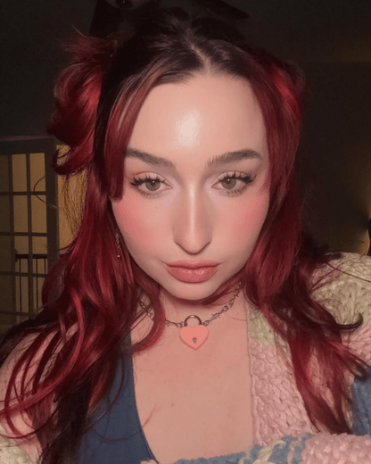 SOFT BUT DEADLY BARBED HEART NECKLACES { PINK HEART LOCKET } - Usagi x Usagi, LLC - Jewelry