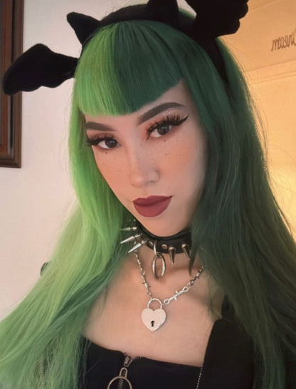 SOFT BUT DEADLY BARBED HEART NECKLACES { SILVER HEART LOCKET } - Usagi x Usagi, LLC - Jewelry