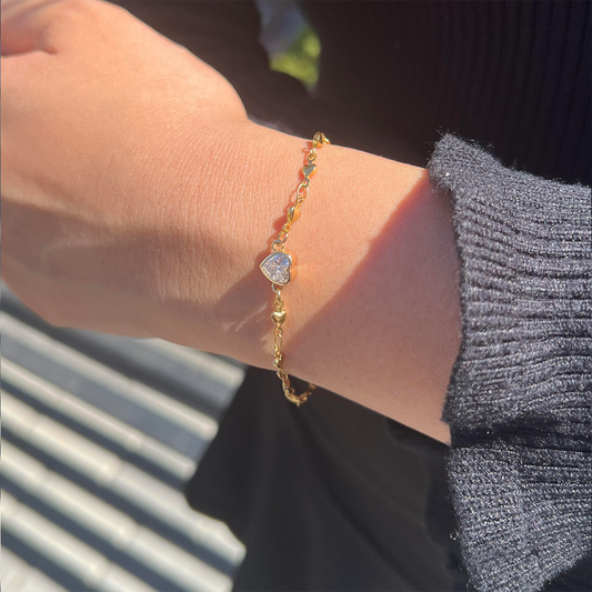 DAINTY { GOLD } SOFT LOVER BRACELET