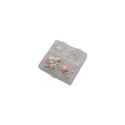 SOFT SHEEP GARDEN DECODEN TRINKET BOX - 3 POCKET