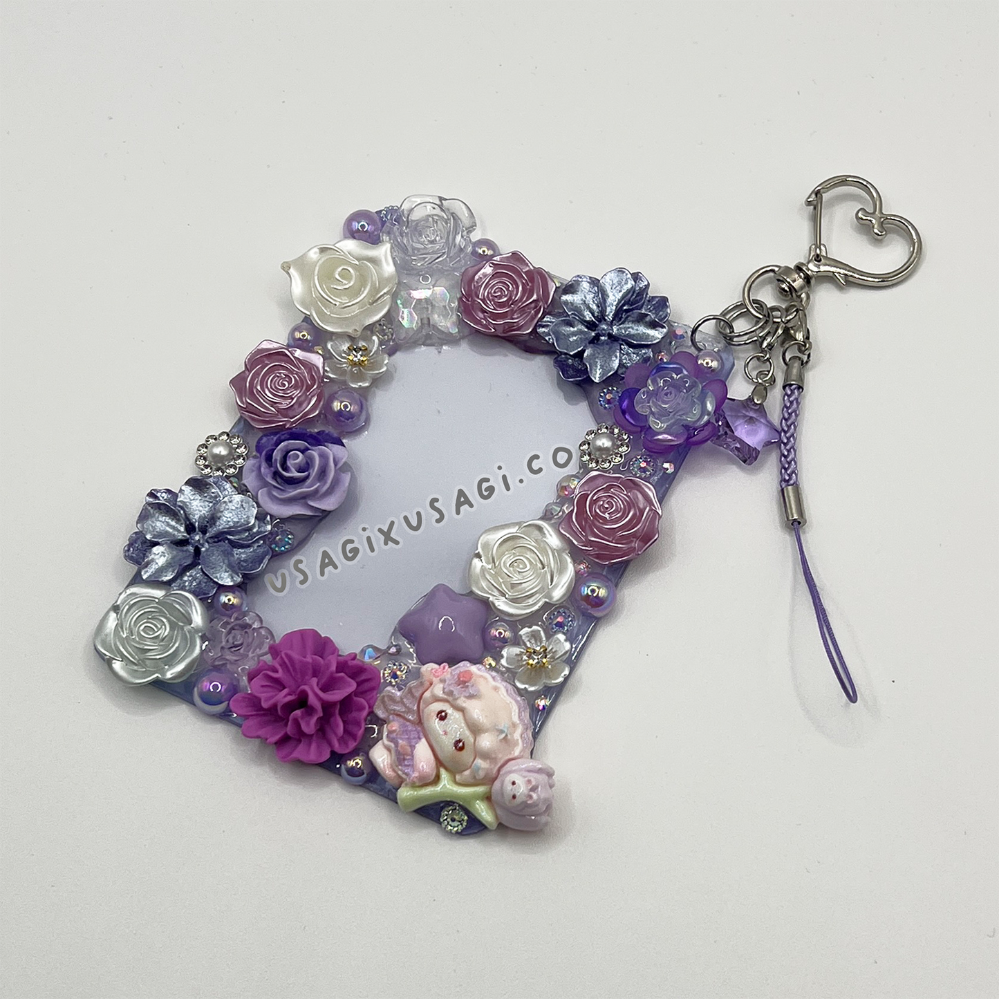 { SOFT SHEEP GARDEN SERIES } PURPLE ROSE SHEEP DECODEN TOPLOADER