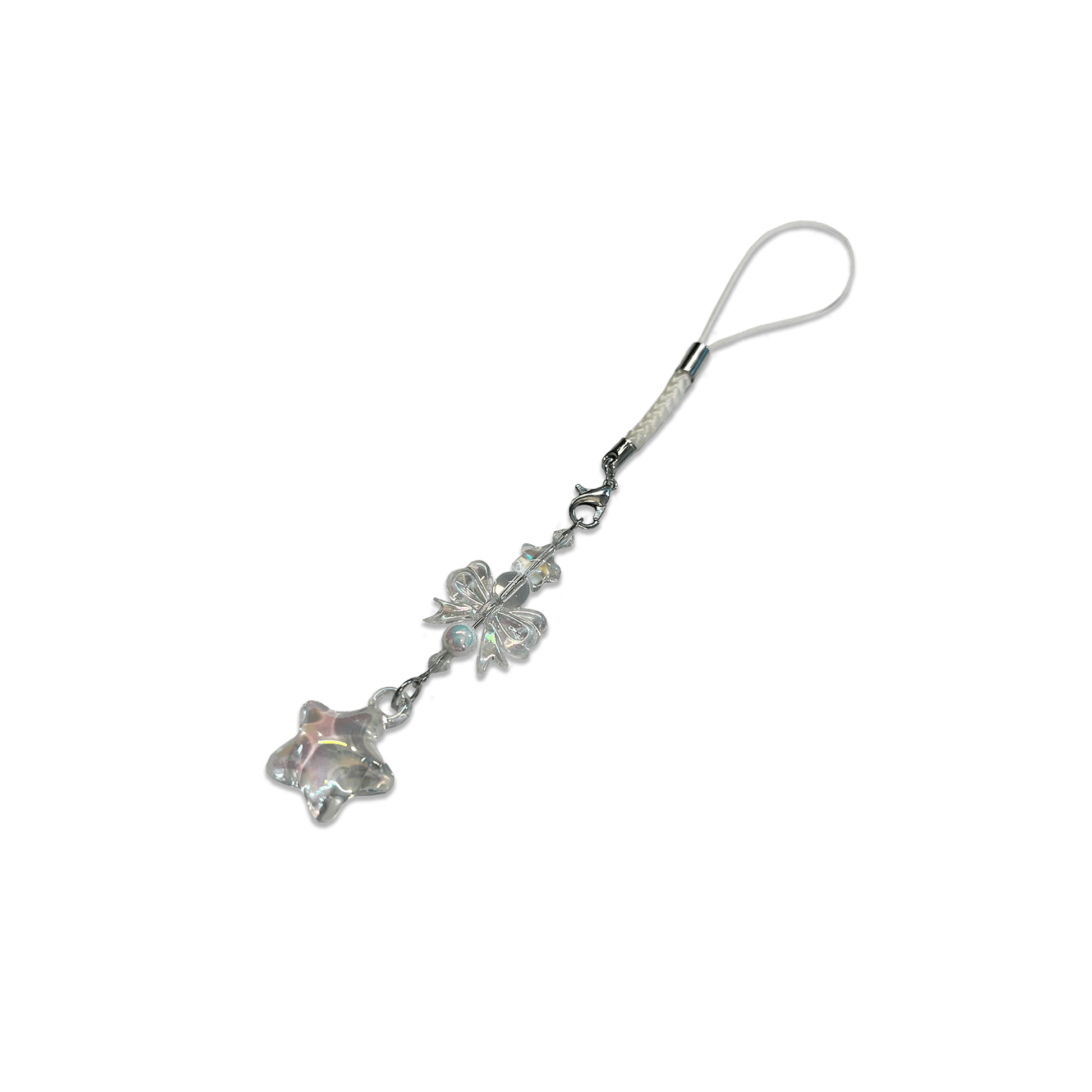 STAR BUBBLES { CLEAR } SPECIALTY PHONE CHARM - Usagi x Usagi, LLC - Keychains