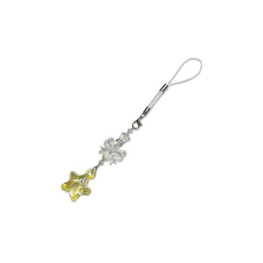 STAR BUBBLES { YELLOW } SPECIALTY PHONE CHARM - Usagi x Usagi, LLC - Keychains